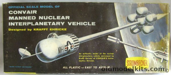 StromBecker 1/91 Convair Manned Nuclear Interplanetary Vehicle - Bagged, D38-100 plastic model kit